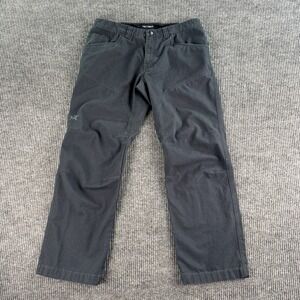Arc'teryx Pants Men's Size 36x31 Blue Canvas Double Knee Vintage Hiking Outdoor